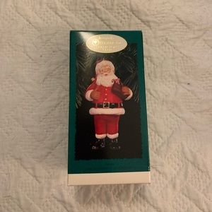 Hallmark collector club Santa